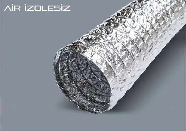 Air izolesiz alüminyum esnek hava kanalı