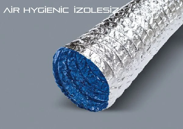 Air Hygienic izolesiz antimikrobiyal esnek kanal