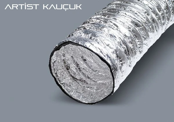 Artist Kauçuk izoleli esnek hava kanalı