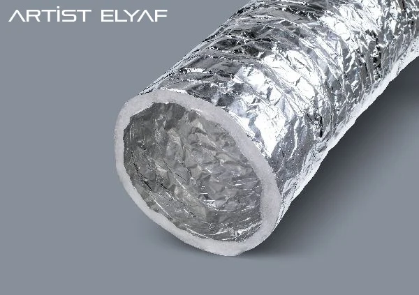 Artist Elyaf izoleli esnek hava kanalı
