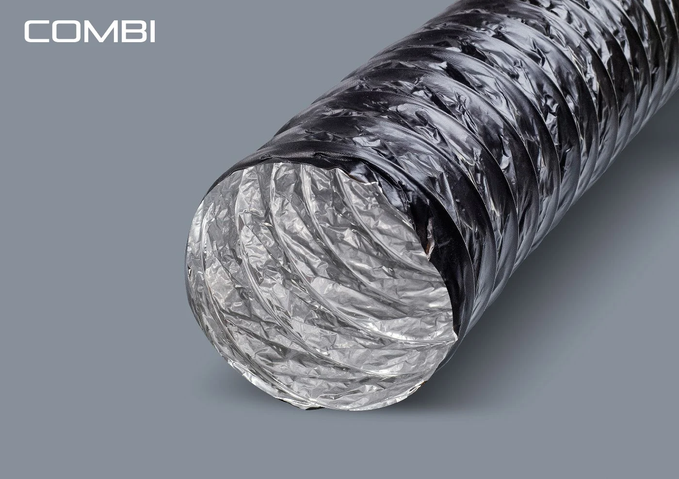 Combi alüminyum PVC esnek hava kanalı