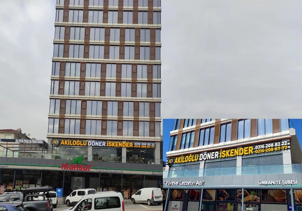 Akiloğlu Döner referans projesi